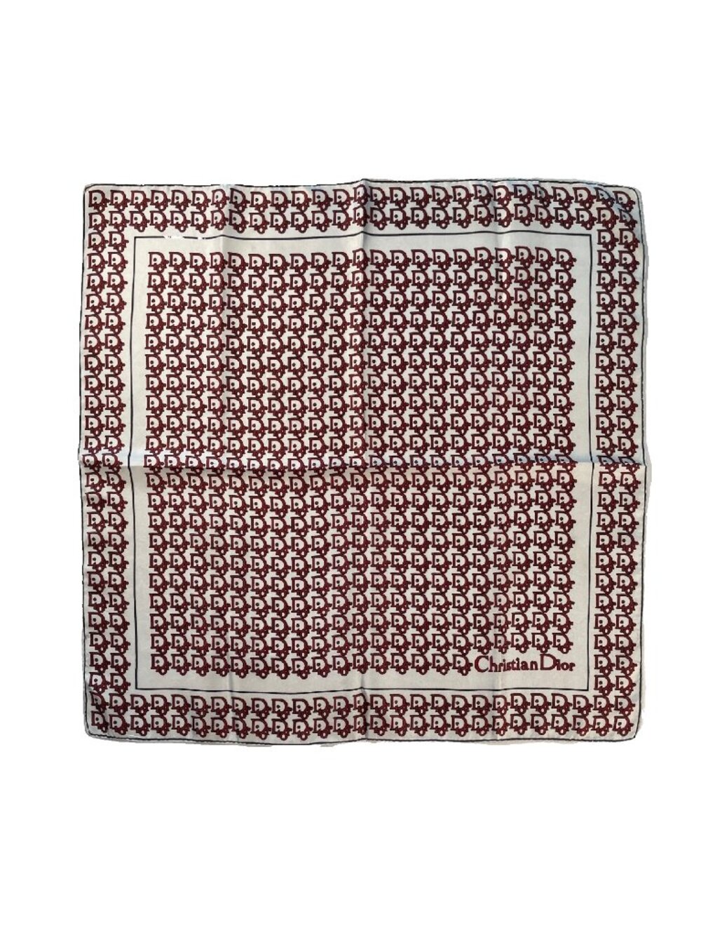 Vintage Christian Dior Silk Trotter Scarf